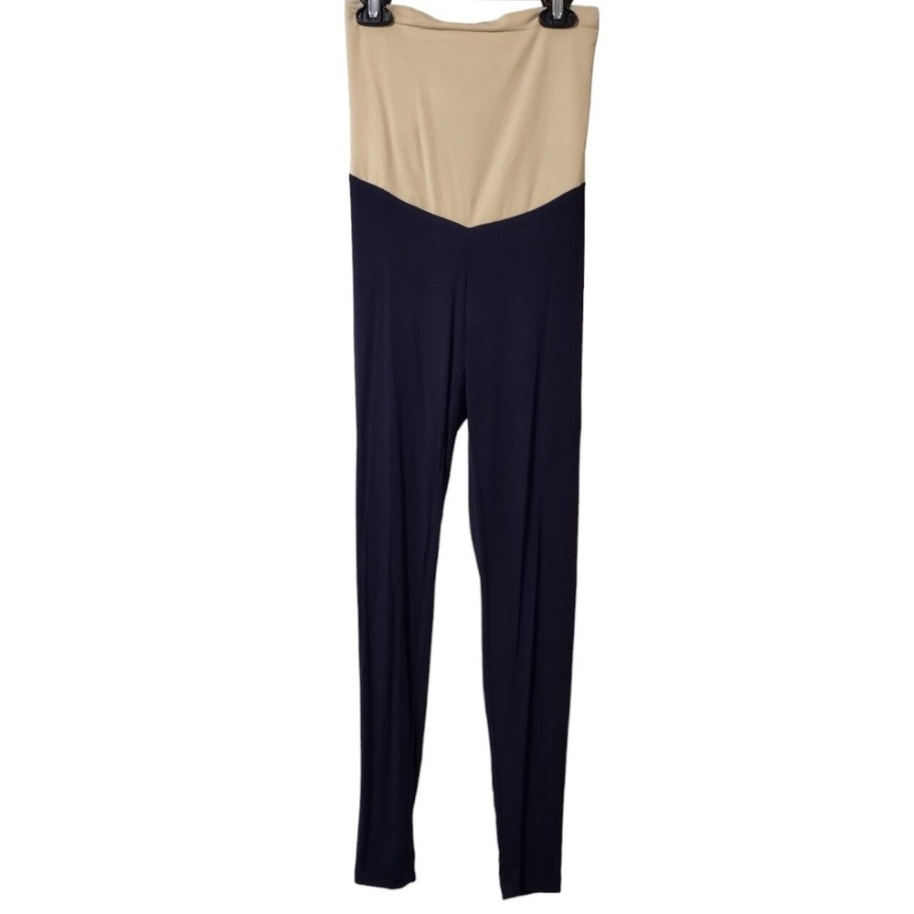 Maternity pants Size M A Pea in the Pod Navy blue Pregnancy dress career slacks